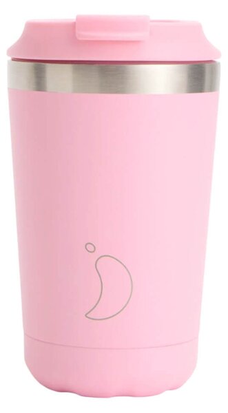 Ποτήρι Θερμός Original Chilly's με χωρητικότητα 340ml και διατήρηση θερμοκρασίας 6h ζεστό - Pastel Pink