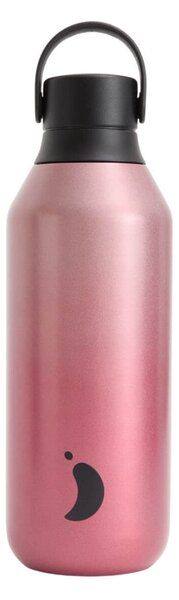 Μπουκάλι Θερμός Series 2 Terrain Chilly's με χωρητικότητα 500ml και διατήρηση θερμοκρασίας 12h ζεστό / 24h κρύο - Pink Clay