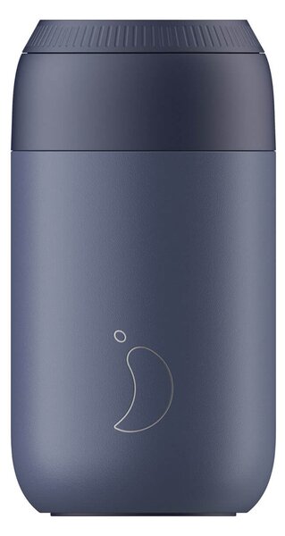 Ποτήρι Θερμός Series 2 Chilly's με χωρητικότητα 340ml και διατήρηση θερμοκρασίας 4h ζεστό - Whale Blue