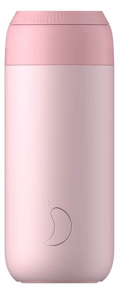 Ποτήρι Θερμός Series 2 Chilly's με χωρητικότητα 500ml και διατήρηση θερμοκρασίας 4h ζεστό - Blush Pink