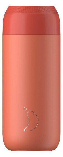 Ποτήρι Θερμός Series 2 Chilly's με χωρητικότητα 500ml και διατήρηση θερμοκρασίας 4h ζεστό - Maple Red