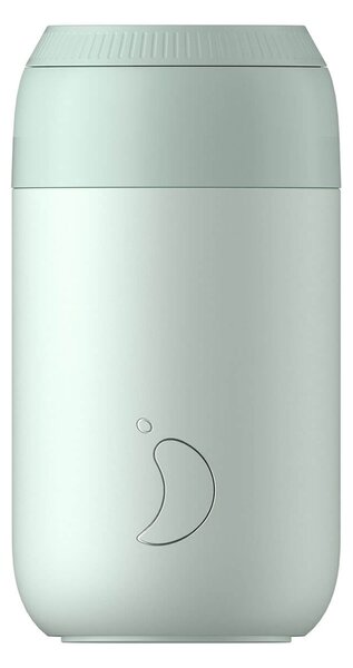 Ποτήρι Θερμός Series 2 Chilly's με χωρητικότητα 340ml και διατήρηση θερμοκρασίας 4h ζεστό - Lichen Green
