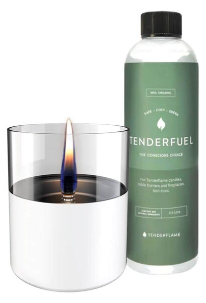 Σετ Gift Pack Επιτραπέζια εστία φωτιάς Lilly 10 & Tenderfuel 1lt Τenderflame με διάρκεια καύσης 9 - 10 ώρες, χωρητικότητα δεξαμενής 300ml και διαστάσε