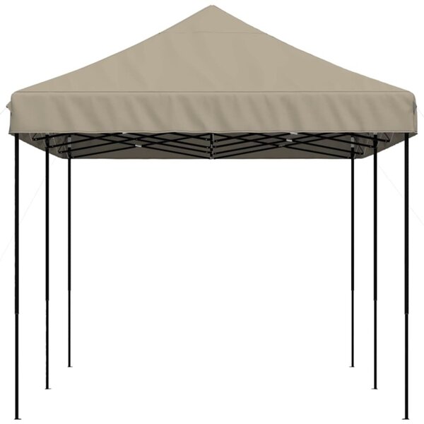 Τέντα Εκδηλώσεων Πτυσσόμενη Pop-Up Taupe 580x292x315 εκ. - Μπεζ-Γκρι