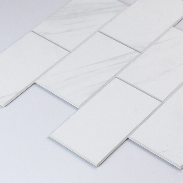 Αυτοκόλλητα Πλακάκια (Σετ 4τμχ) L-C Careo White 1770155