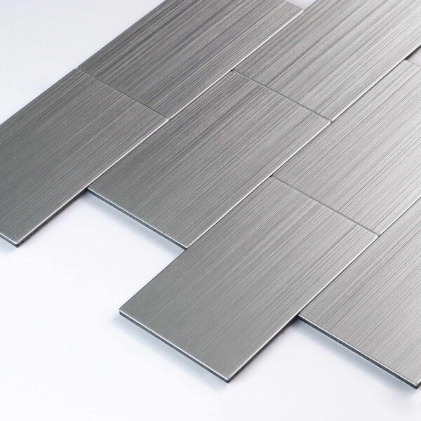 Αυτοκόλλητα Πλακάκια (Σετ 4τμχ) L-C Careo Chrome 1770161