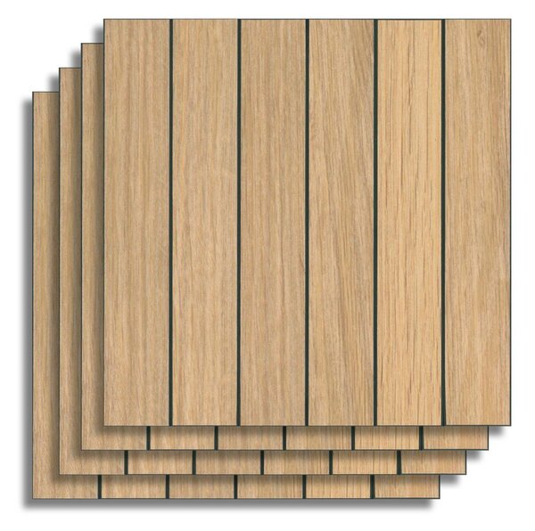 Αυτοκόλλητα Πλακάκια (Σετ 4τμχ) L-C Lato Wooden 1770171