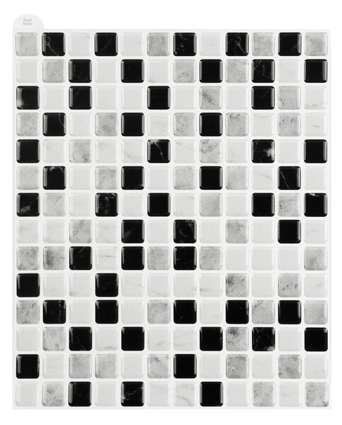 Αυτοκόλλητο 3D Πάνελ Τοίχου (30.5x25) L-C Mosaik 1770122