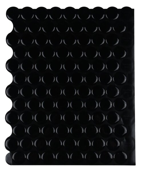 Αυτοκόλλητο 3D Πάνελ Τοίχου (30.5x25) L-C Pointille Black 1770159