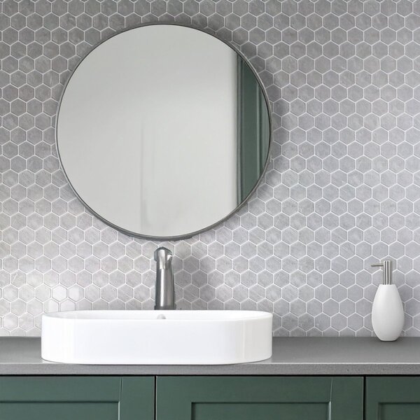 Αυτοκόλλητο 3D Πάνελ Τοίχου (30.5x25) L-C Ruche Grey 1770121