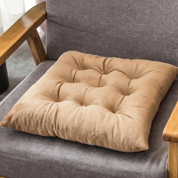 Βελουτέ Μαξιλάρι Καρέκλας (40x40) Melinen Velvet Beige