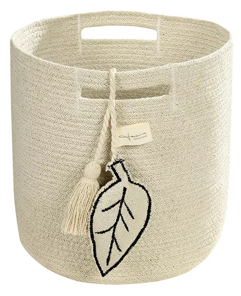 Καλάθι Αποθήκευσης (Φ30x30) Lorena Canals Leaf Natural