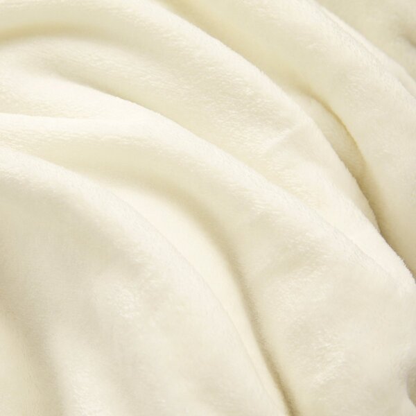 Κουβέρτα Fleece Υπέρδιπλη (220x240) L-C Flanou Cream 1645257