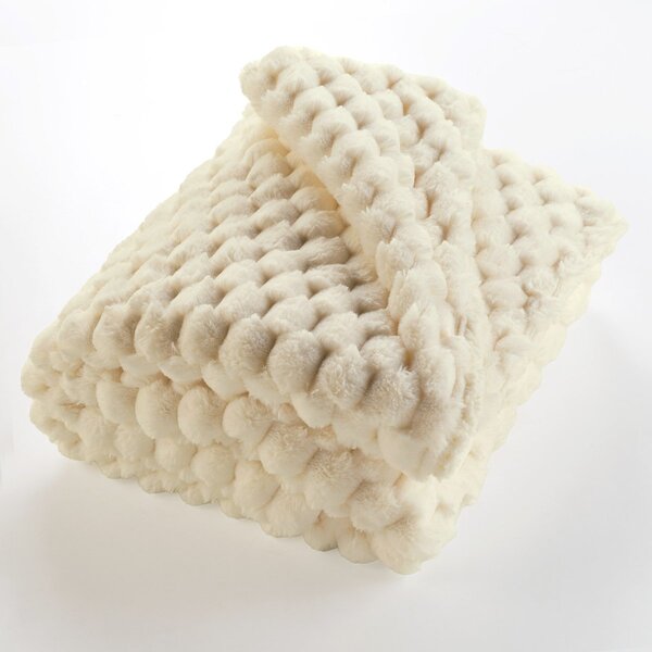 Κουβέρτα Fleece Υπέρδιπλη (220x240) L-C Frosty Linen 1613017