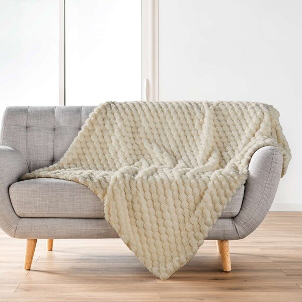 Κουβέρτα Fleece Υπέρδιπλη (220x240) L-C Frosty Linen 1613017