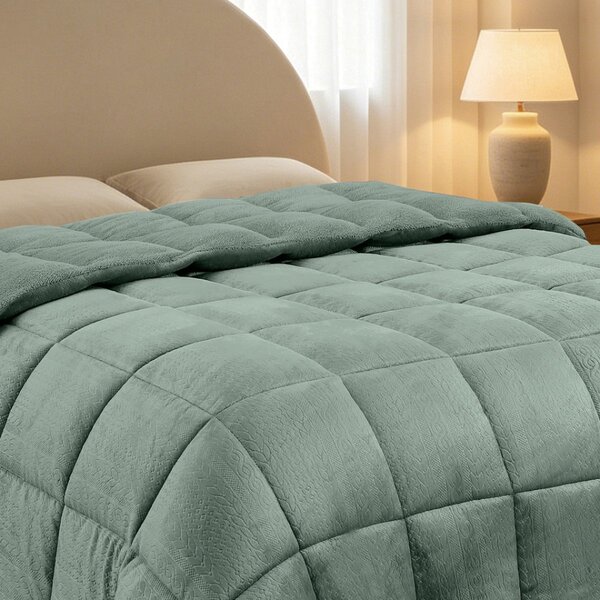 Κουβερτοπάπλωμα King Size (240x260) Melinen Shelby Aqua