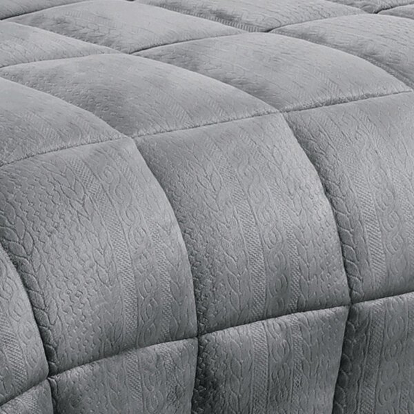 Κουβερτοπάπλωμα King Size (240x260) Melinen Shelby Grey