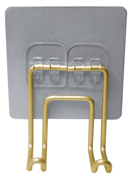 Κρεμαστράκι Αυτοκόλλητο (6.5x5.5x4.5) L-C Filaire Gold 1802506