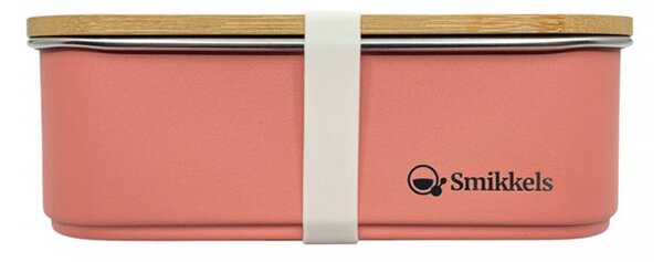 Φαγητοδοχείο 900ml (18.5x12.5x6.5) Smikkels Ροζ 63-10010
