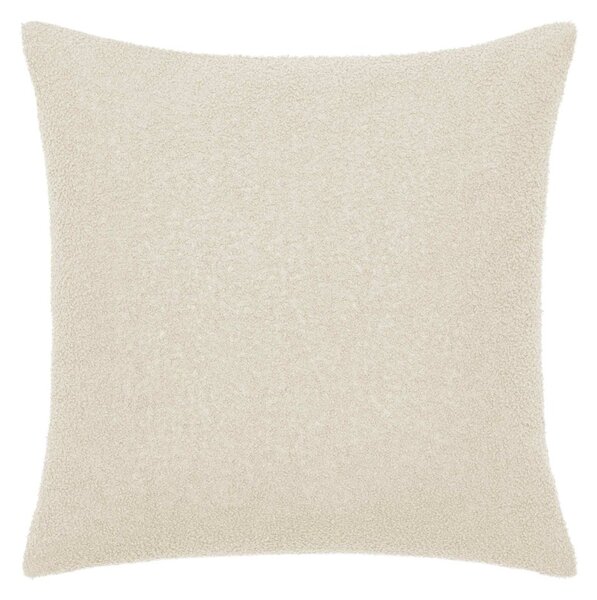 Παπλωματοθήκη Fleece Μονή (140x200) + Διακοσμητική Μαξιλαροθήκη Fleece L-C Pilou Natural 1645286