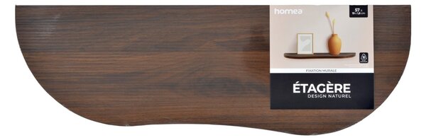 Ράφι Τοίχου (57x19x1.8) L-C Acacia 6RAN894AC