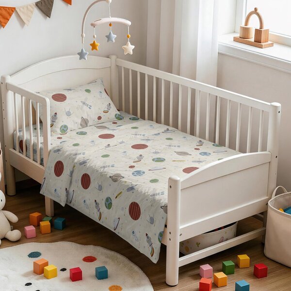 Σεντόνια Κούνιας (Σετ) Melinen Prime Line Baby Planets