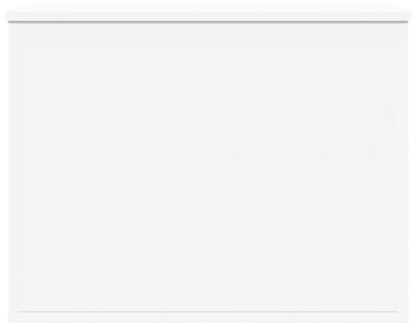 Κουτί Αποθήκευσης Λευκό 60x42x46 εκ. Επεξεργασμένο Ξύλο - Λευκό