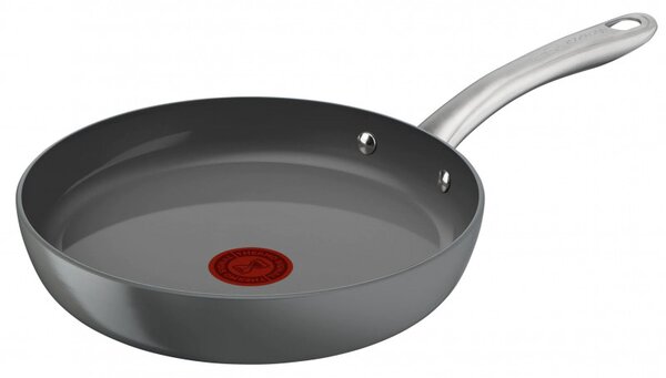 Τηγάνι Tefal C4240443 Renew+, 24 cm, Κεραμική επίστρωση, Thermo-Signal, Thermo-Fusion, Thermo-Spot, Induction, Γκρι