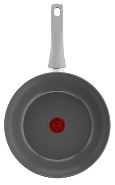 Τηγάνι Wok Tefal C4241943 Renew+, 28 cm, Κεραμική επίστρωση, Thermo-Signal, Thermo-Fusion, Thermo-Spot, Induction, Γκρι