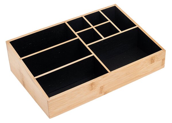 Θήκη Οργάνωσης Καλλυντικών 9 Θέσεων Estia Bamboo Essentials 02-13127