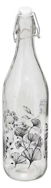 Μπουκάλι Νερού 1lt S-D White Floral 203393