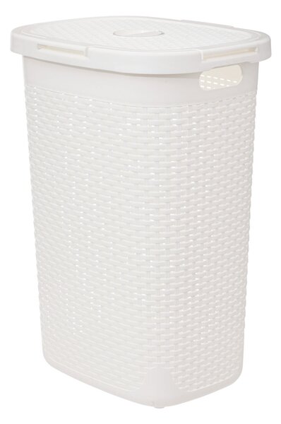 Καλάθι Απλύτων 60Lit (35.2x45x65.8) F-V Rattan White 202408M