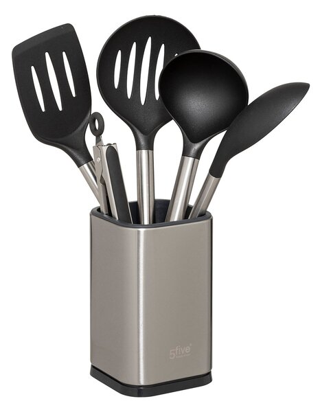 Κουτάλες Μαγειρικής + Βάση (Σετ 6τμχ) F-V Utensils 204660