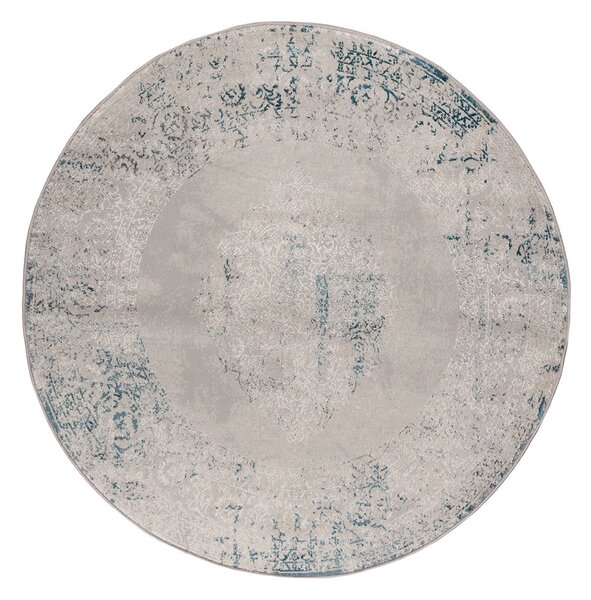 Στρογγυλό Χαλί All Season (Φ160) Βιοκαρπέτ Gossip 6185A Blue