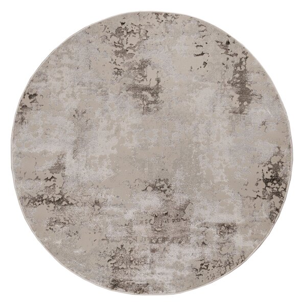 Στρογγυλό Χαλί All Season (Φ160) Βιοκαρπέτ Gossip 6023C Grey Vizon