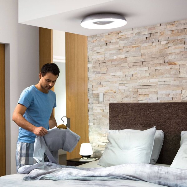 Philips Hue White Ambiance Ακόμα φωτιστικό οροφής αλουμινίου