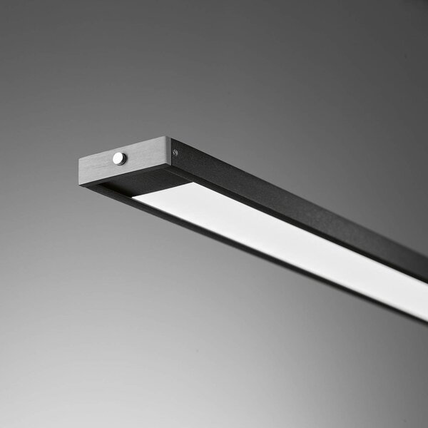 Metz TW LED κρεμαστό φωτιστικό, CCT, μήκος 120 cm, μαύρο