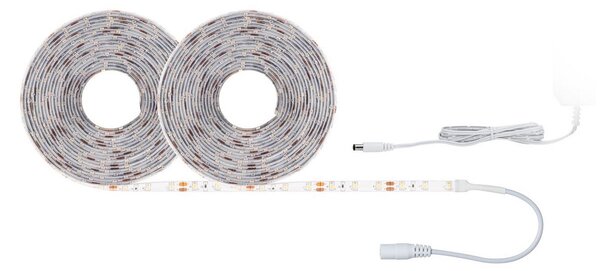 Paulmann Σετ λωρίδων SimpLED, 22 W, 3.000 K, 10 m, με επίστρωση, Λευκό, Σαλόνι / τραπεζαρία, Πλαστικό, σύγχρονο