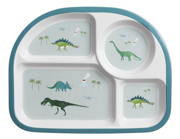 ΠΑΙΔΙΚΟ ΠΙΑΤΟ ΜΕΛΑΜΙΝΗΣ 4 ΘΕΣΕΩΝ 27x21cm SOPHIE ALLPORT - DINOSAURS MDP4527