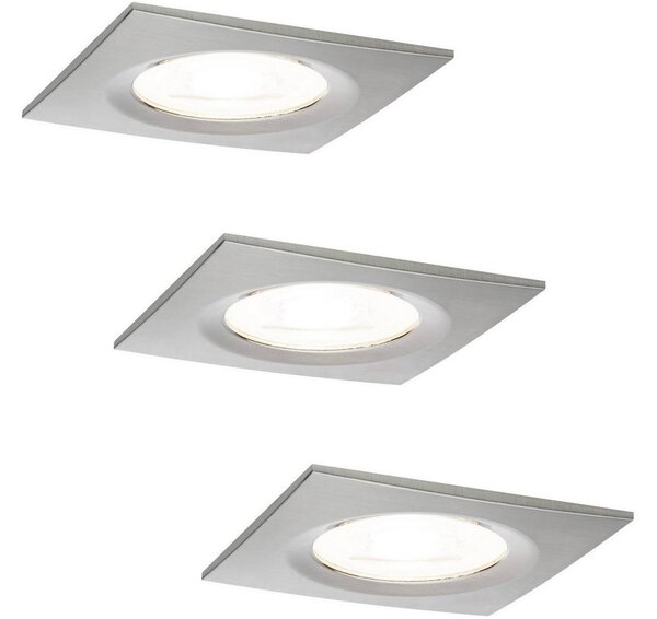 Paulmann 93615 - ΣΕΤ 3x LED/7W IP44 Κρεμαστό φως οροφής μπάνιου dimmer