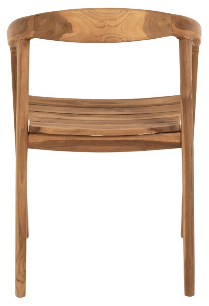 ΠΟΛΥΘΡΟΝΑ DEUS HM9621 ΞΥΛΟ TEAK 54x56x76Yεκ