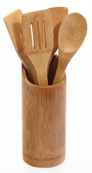 Κουτάλες Μαγειρικής + Βάση (Σετ 5τμχ) F-V Bamboo Holder 540744112