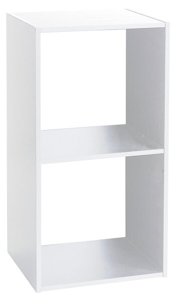 Βιβλιοθήκη Δαπέδου 2 Θέσεων (34.5x32x67.5) F-V Box Mix White 138967C