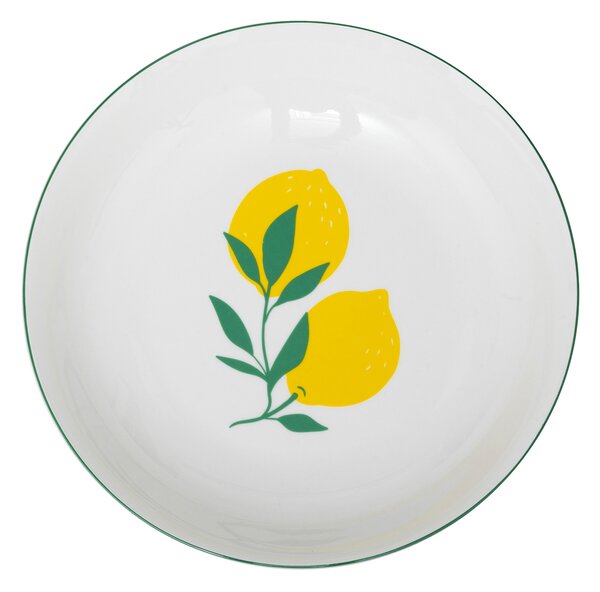 Πιάτο Φαγητού Βαθύ (Φ20) S-D Lemons 203413
