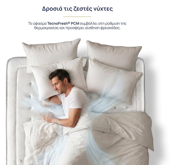 Στρώμα Onesleep, Verso Adapt Sleep Technology, 160x200x28, Μέτριο