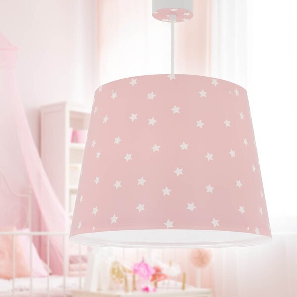 Παιδικό Φωτιστικό Οροφής Μονόφωτο Ango Starlight Pink 82212MS