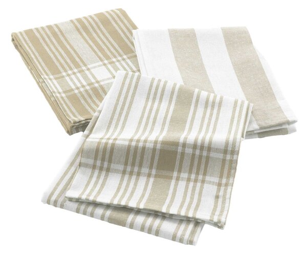 Ποτηρόπανα (Σετ 3τμχ) L-C Bayado Linen 1731328