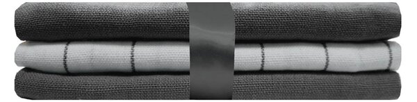 Ποτηρόπανα (Σετ 3τμχ) L-C Gourmet Anthracite 1731417