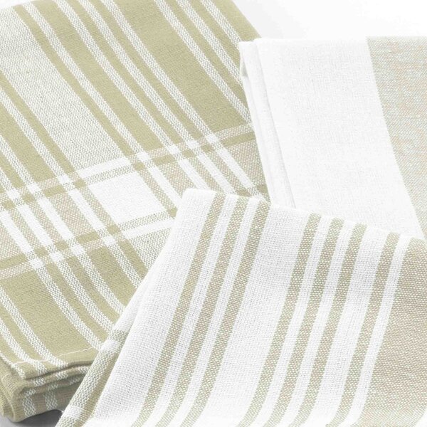 Ποτηρόπανα (Σετ 3τμχ) L-C Bayado Linen 1731328