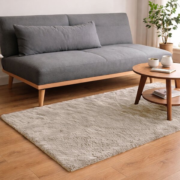 Xαλί Διαδρόμου Γούνινο (80x150) Ravelia Fluffy Taupe